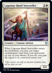 Lagonna-Band Storyteller - Foil x1 - Theros Beyond Death - NM-Mint, English - Th