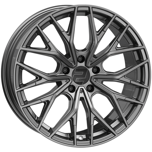 19 Zoll W37 Alufelgen 8,5x19 5x108 ET40 in dunkelgrau für Ford - Bild 3 von 8