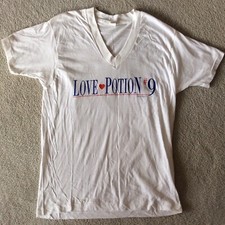 VTG 1991 LOVE POTION 9 WOMENS T-SHIRT MOVIE PROMO SIZE XL SANDRA BULLOCK