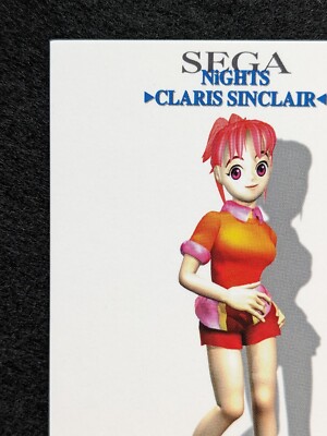 CLARIS SINCLAIR NiGHTS SEGA FREAKS No.35 SEGA ENTERPRISES Japanese