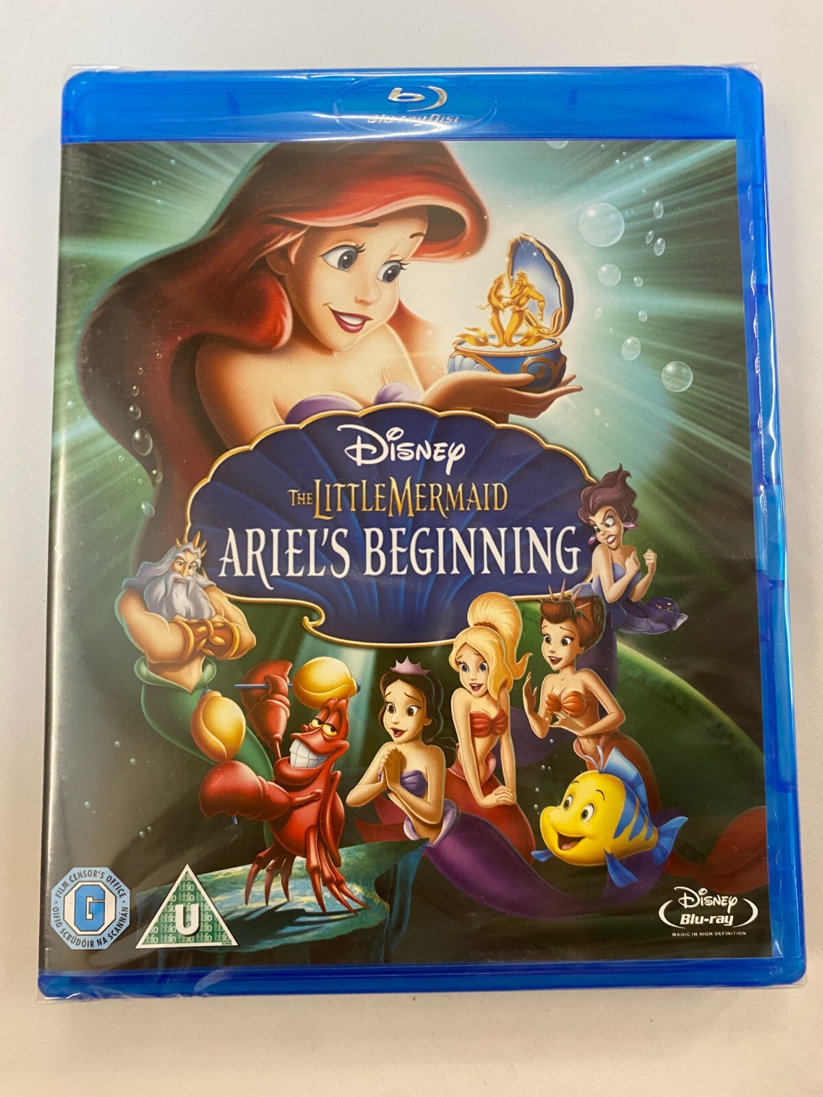 Little Mermaid 3 Ariel's Beginning - Blu Ray UK Release Factory Sealed!
