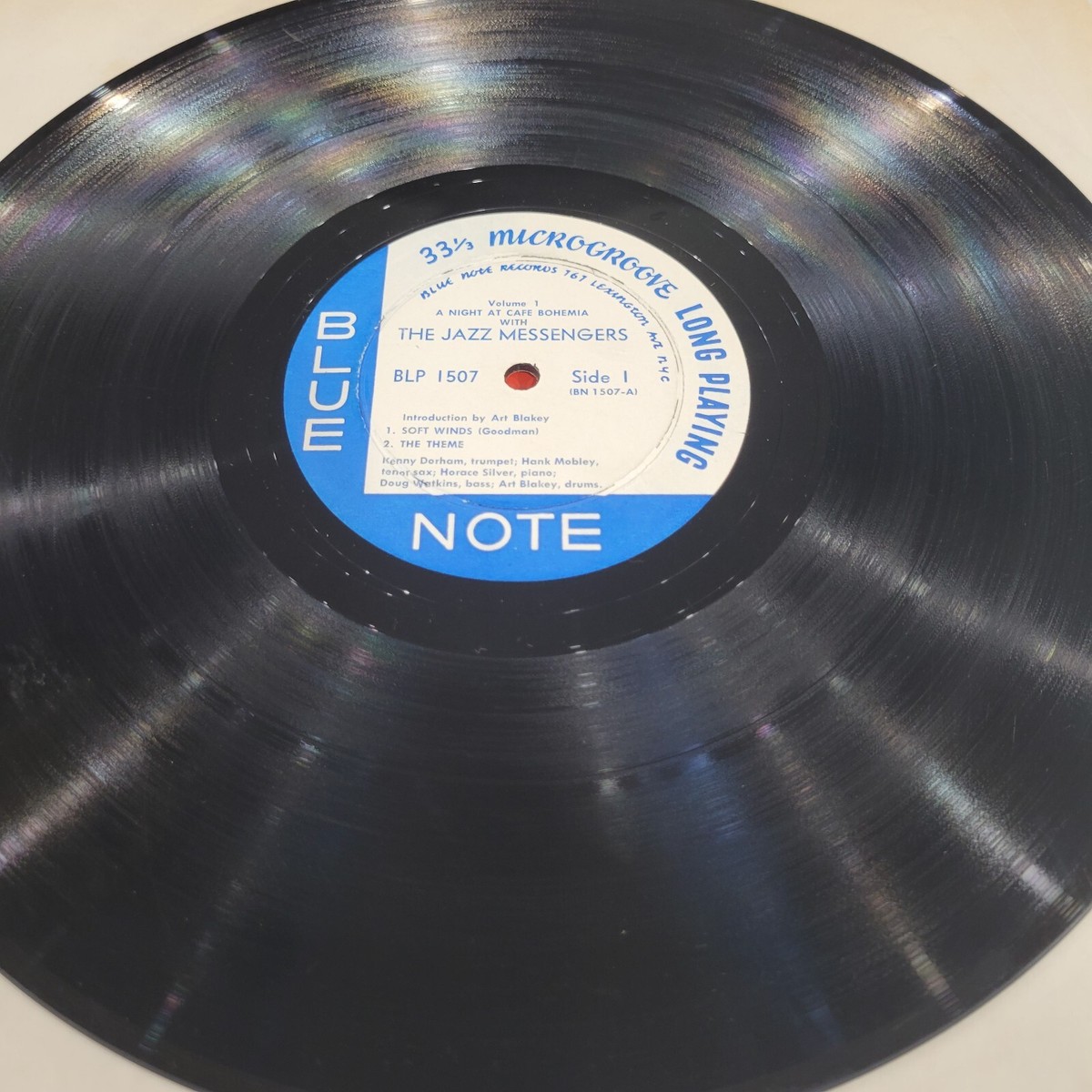 米LP Jazz Messengers At The Cafe Bohemia Volume 1 BLP1507 BLUE NOTE /00260 The Jazz Messengers At The Cafe Bohemia, Volume 1 (Blue Note