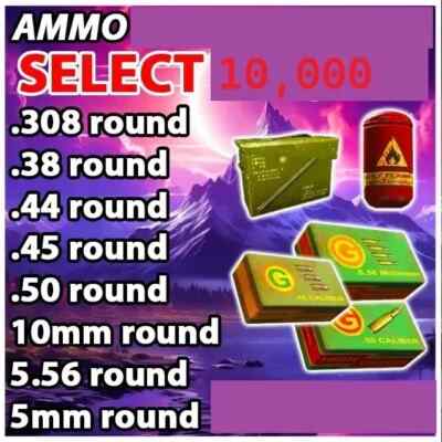 ps4 ps5 xbox pc / fusion cells, 45 ammo 556 ammo,fuel,plasma Cartridges All Ammo