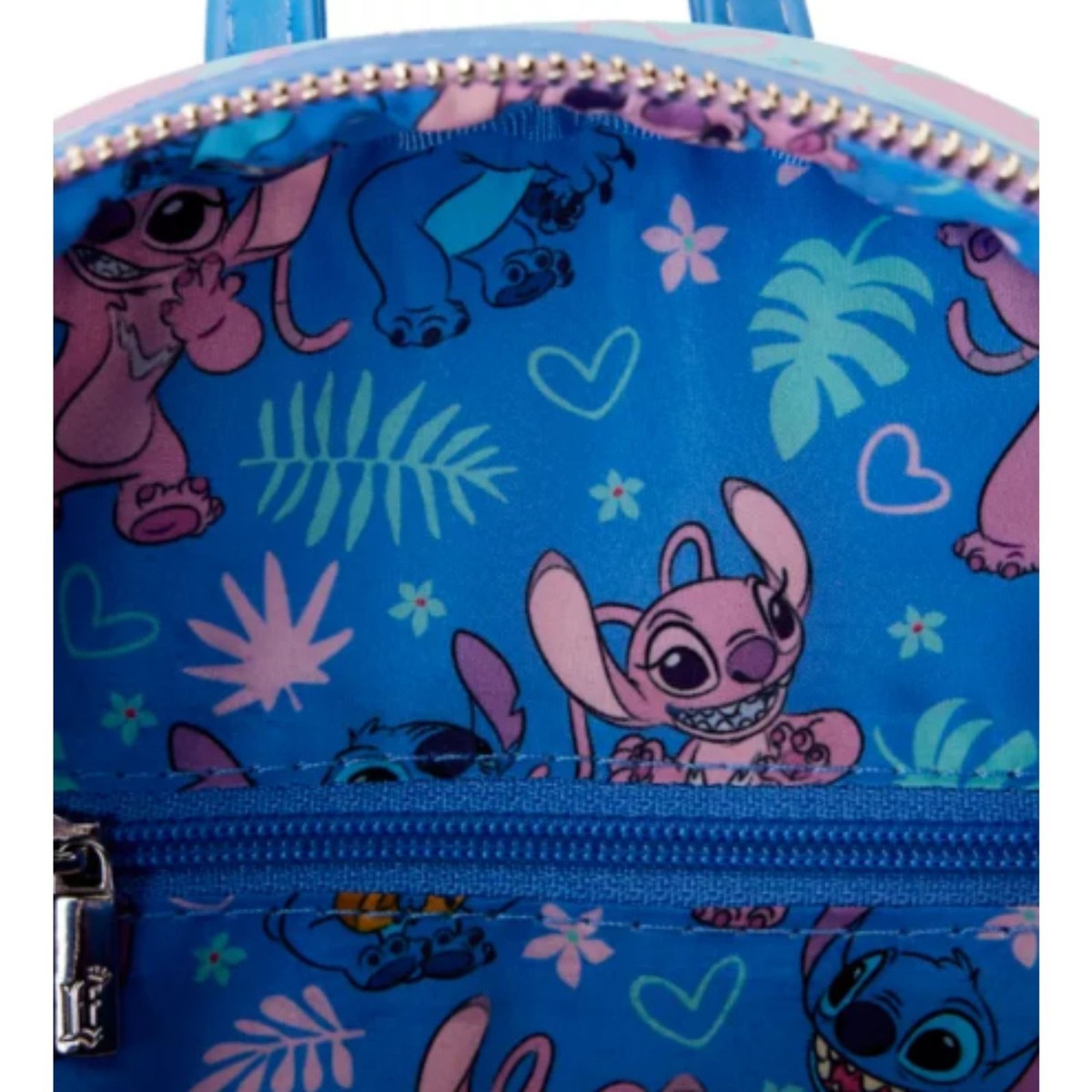 Loungefly Stitch and Angel Heart Puzzle Mini Backpack | eBay