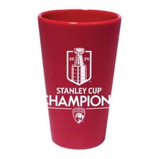 Florida Panthers 2024 Stanley Cup Champions 16 oz. Silicone Pint Glass 6 Pack 