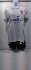 Adidas Womens Soccer Jersey Size S Gray.  White.         (9)