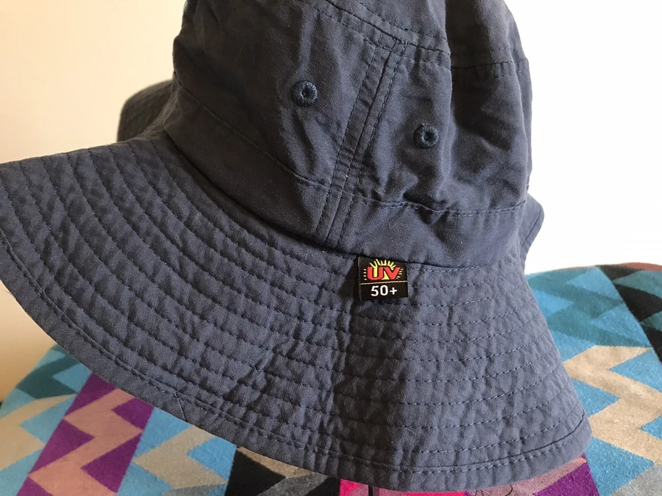 Brooklyn Bridge Park Adams Bloqueador Solar UPF 50+ Sombrero Cubo Azul Talla S/M Exterior Foto 3 de 4