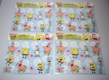 NEW lot of 4 Packs of Nickelodeon Spongebob Squarepants Stickers