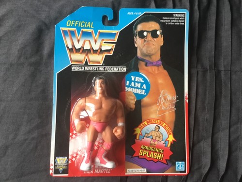 WWF/WWE Hasbro MOC RICK THE MODEL MARTEL Vintage A...
