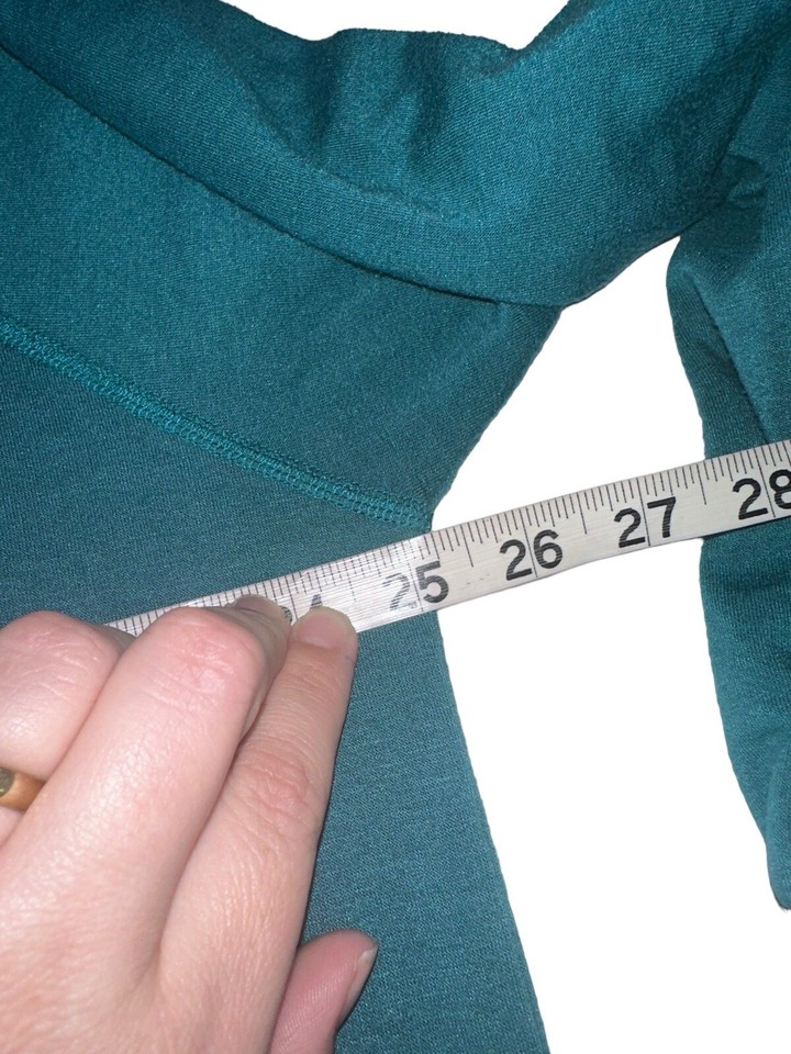 Beyond Yoga Saturday Oversized Pullover Sweatshirt Sz L Turquoise Teal