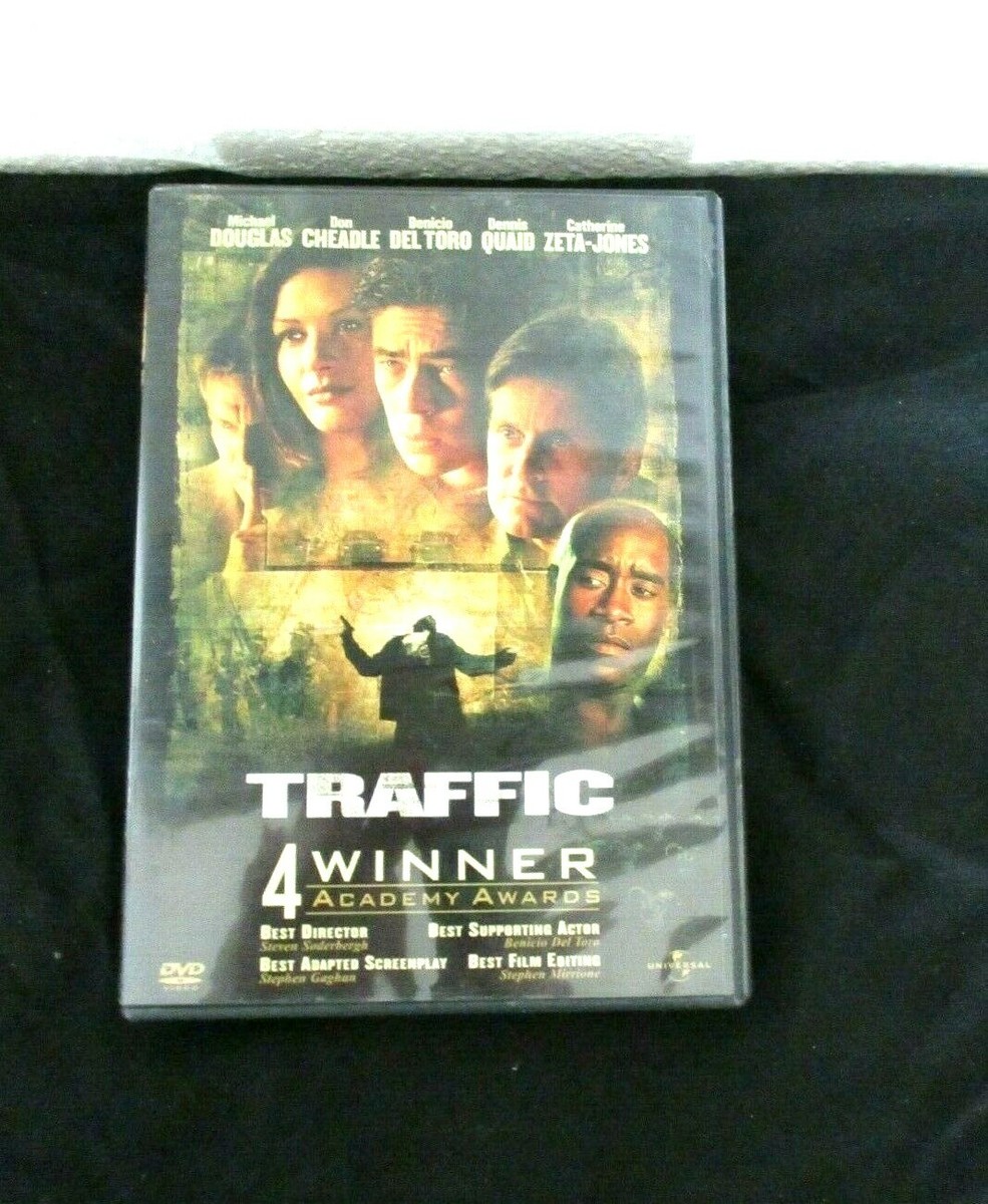 Traffic (DVD, 2002) Benecio Del Toro, Viola Davis, James Brolin