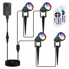 Landscape Lights 3w Rgb Remote Control Led Landscape Lighting With 12v Low Volta