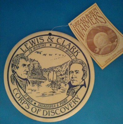 Lewis And Clark Bread And Bun WarmerSeneca Ceramics Corp. 2002 W/Tag