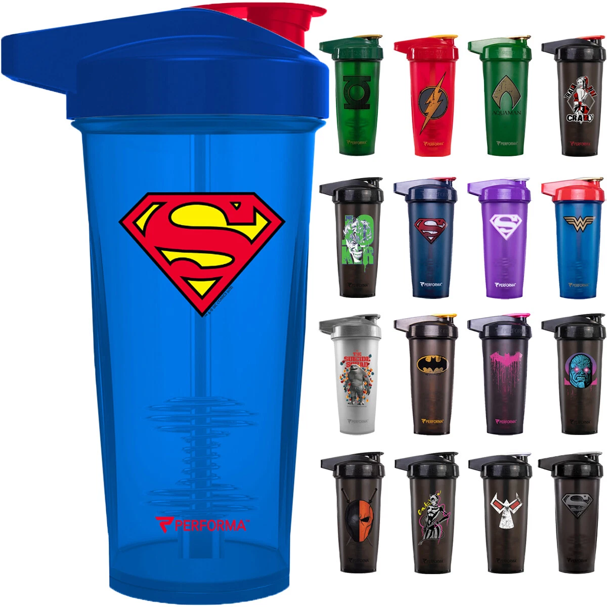  Performa ACTIV Series - DC VILLAINS 28oz Shaker Bottle