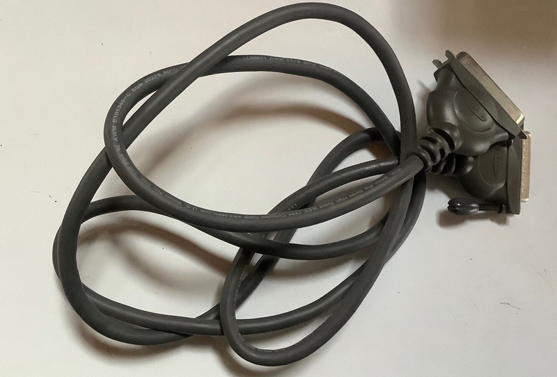 DS25 Pin to Centronics 36 Pin Parallel Cable - 6 Feet