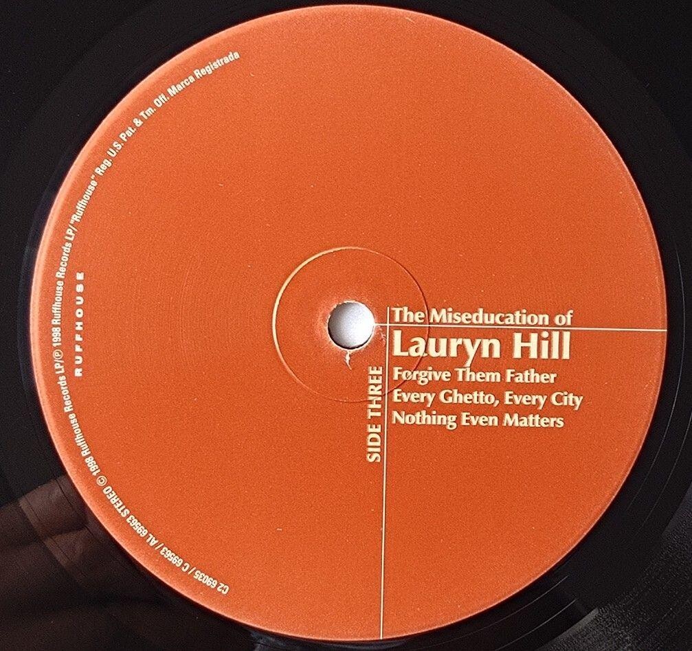 Lauryn Hill The Miseducation Of Lauryn Hill 2LP Orig 1998 US
