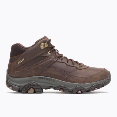 Merrell Herren Moab Adventure 3 mittlere wasserdichte Stiefel-Erde