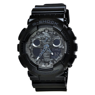G-Shock GA-100CF-1ADR Camouflage Dial World Time Magnetic 