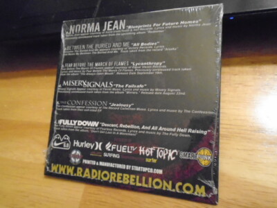 SEALED RARE PROMO Radio Rebellion tour '06 CD Between the Buried