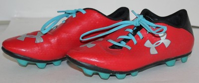 red under armour cleats youth