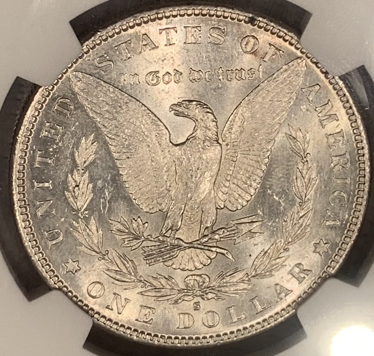 1881-S Morgan Dollar NGC BU UNC Details MS Lustrous Gem Blueberry