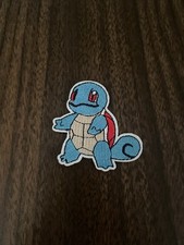 Squirtle Pokemon Sew or Iron On Embroidered Applique Patch