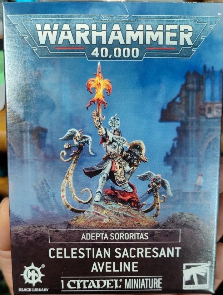 Adepta Sororitas Celestian Sacresant Aveline Warhammer 40k