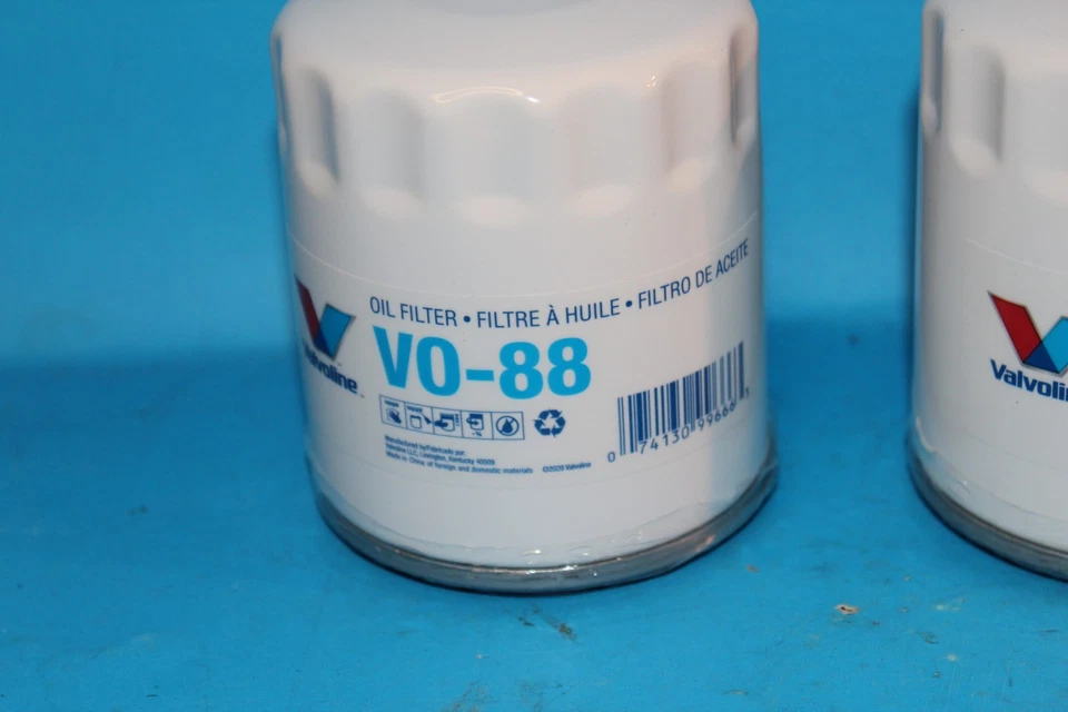 Lote 2 filtros de aceite giratorios Valvoline VO-88 Foto 2 de 4