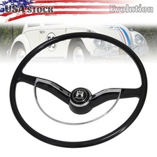 Steering Wheel Wchrome Ring Horn Button For 1955-1971 Volkswagen Beetle