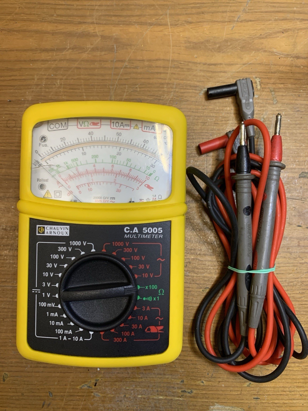 chauvin arnoux c a 5005 Multimetro Spettro Oscilloscopio No Fluke Weller