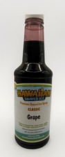 Hawaiian Shaved Ice Snow Cone Syrup, 16 Fl Oz Pack of 3 Grape