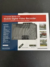 Clover 1 Channel Mobile Digital Video Recorder DVR, Black-NOS