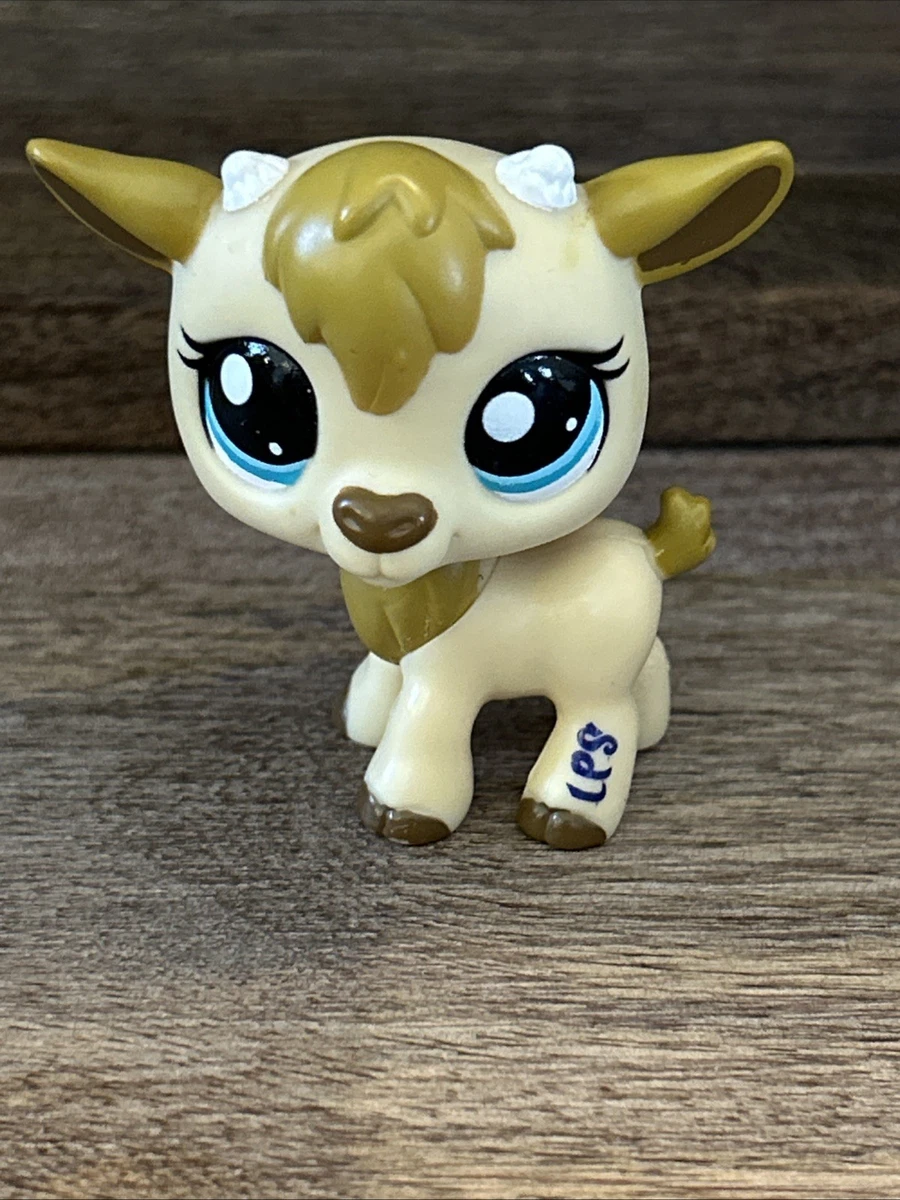 Figurine Littlest Pet Shop (LPS) #1316 Chèvre + Accessoire - Occasion