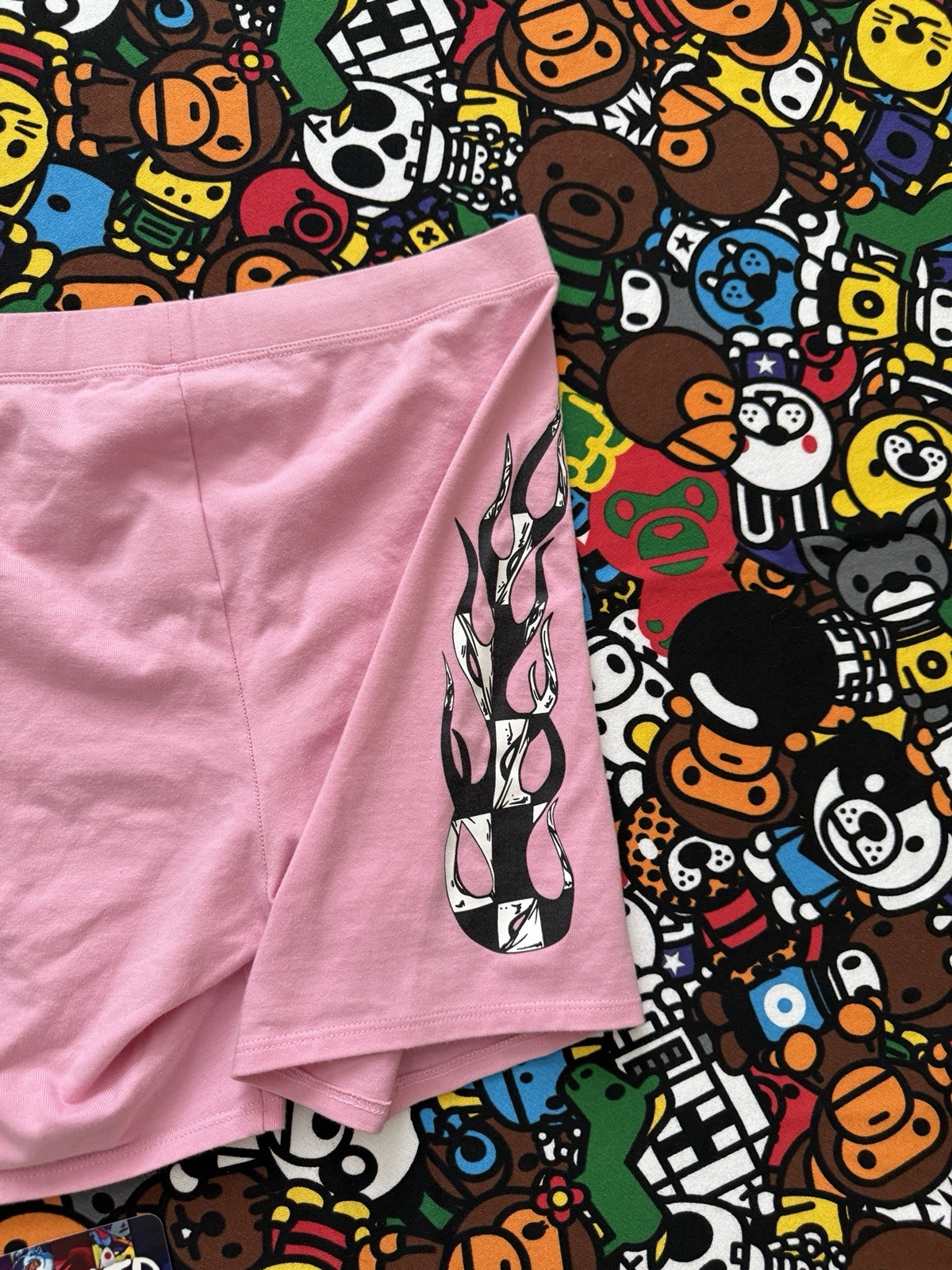 Chrome Hearts Pink Matty Boy Biker Shorts image 6