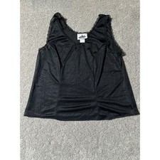 Vintage Y2K Cami Sz M Dark Coquette Romantic Layering Classic Feminine Boudoir