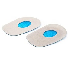 Heel Pain Relief Plantar Fasciitis Cushion Gel Support Insoles Shoe Pad Cushion