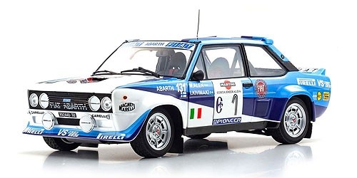 KYOSHO 8376D 1:18 FIAT 131 ABARTH - 1981 - ALEN/KIVIMAKI - RALLY COSTA SMERALDA