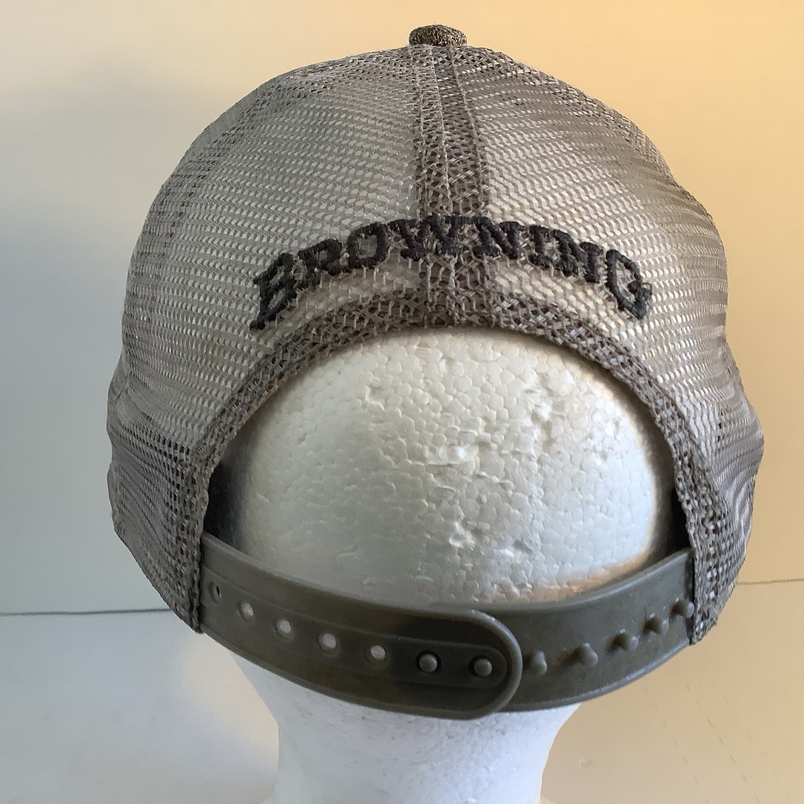 Browning Snapback Mesh Back Hat Cap - image 3