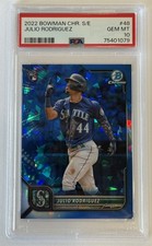 Julio Rodriguez 2022 Bowman Chrome Sapphire Edition #48 RC PSA 10 Mariners 💎💎