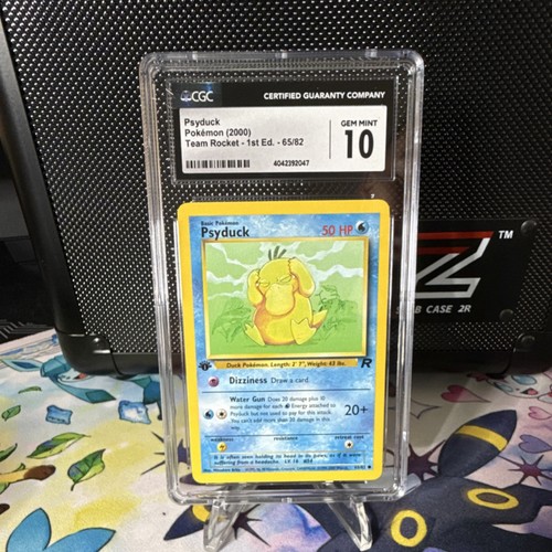 Psyduck (1st Edition) graded CGC 10 for sale on eBay