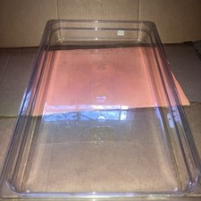 Cambro 12CW135 Full Size 2.5&rdquo; Deep Clear Camwear Food Pan & Cover (10PPSC)