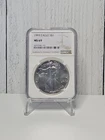 1993 Eagle $1 Ngc Ms 69 1oz Fine Silver .999