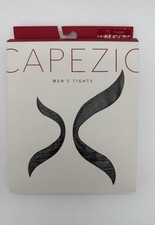 Capezio MT11 Men's Footed Tights Black Solid Adult Dancewear size small