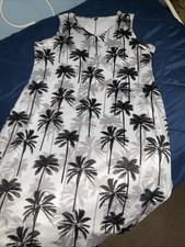 Shein Curve 1XL Tropical Print Sleeveless Maxi Dress