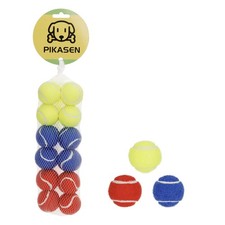1.5" Small Tennis Balls for Dogs - Cat Toy 3 Colours and Pack of 12 Mini Tenn...