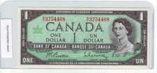 Canada $1.00 1867-1967  Prefix N/O (((Uncirculated)))