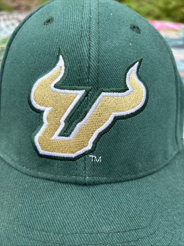 USF UNIVERSITY OF SOUTH FLORIDA BULLS "LOGO" HAT BALL CAP SIGNATURES - Picture 5 of 7