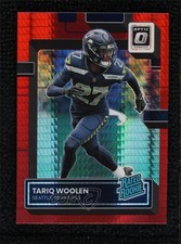 2022 Panini Donruss Optic Rated Rookie Red Hyper Prizm Tariq Woolen #298 12vy