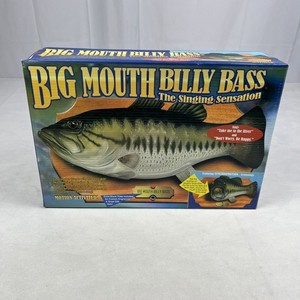 Vintage 1999 Big Mouth Billy Bass & Billy Bones - Poisson Chantant - Pour Pièces