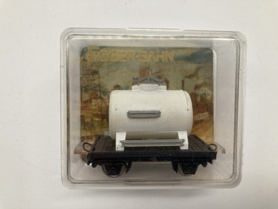 EGGER-Bahn H0e Feldbahn 2205 Milch-Tankwagen, sehr gut, mit Bild-OVP